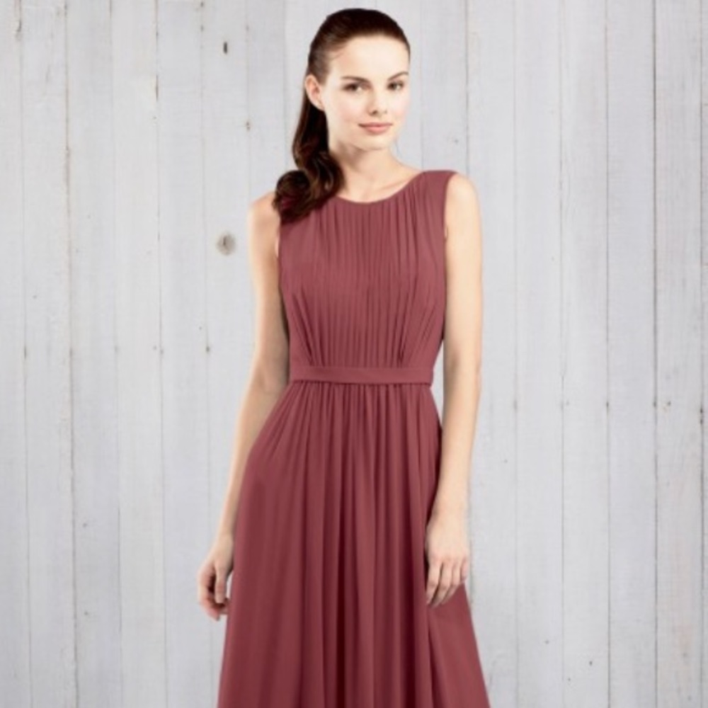 Jenny Yoo “Vivienne” in cinnamon rose size 0